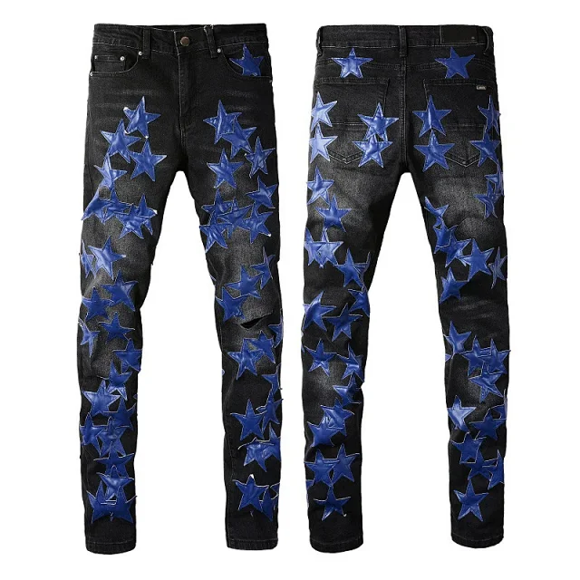 AMIRI Jeans Skinny with Star Appliqués product detail image 12