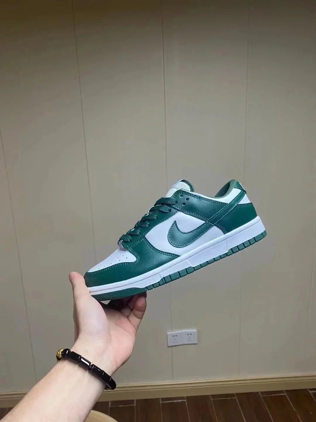Nike Dunk Low Pastel Mint Pink Sneakers - 14