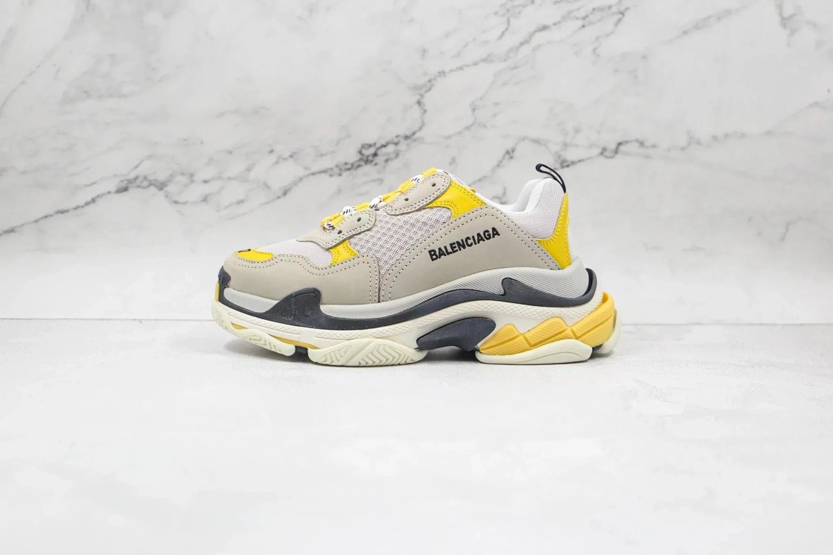 Balenciaga Triple S Silver Metallic Sneakers Chunky Sneakers product detail 16 in Litbuy spreadsheet finds