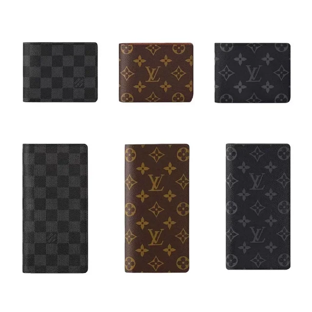 Louis Vuitton Wallets & Card Holders Bifold wallet with Damier check or Monogram pattern product detail image 3