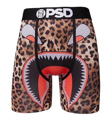 Design PSD Shark Leopard Print Boxer Briefs Underwear product listing in Litbuy spreadsheet finds