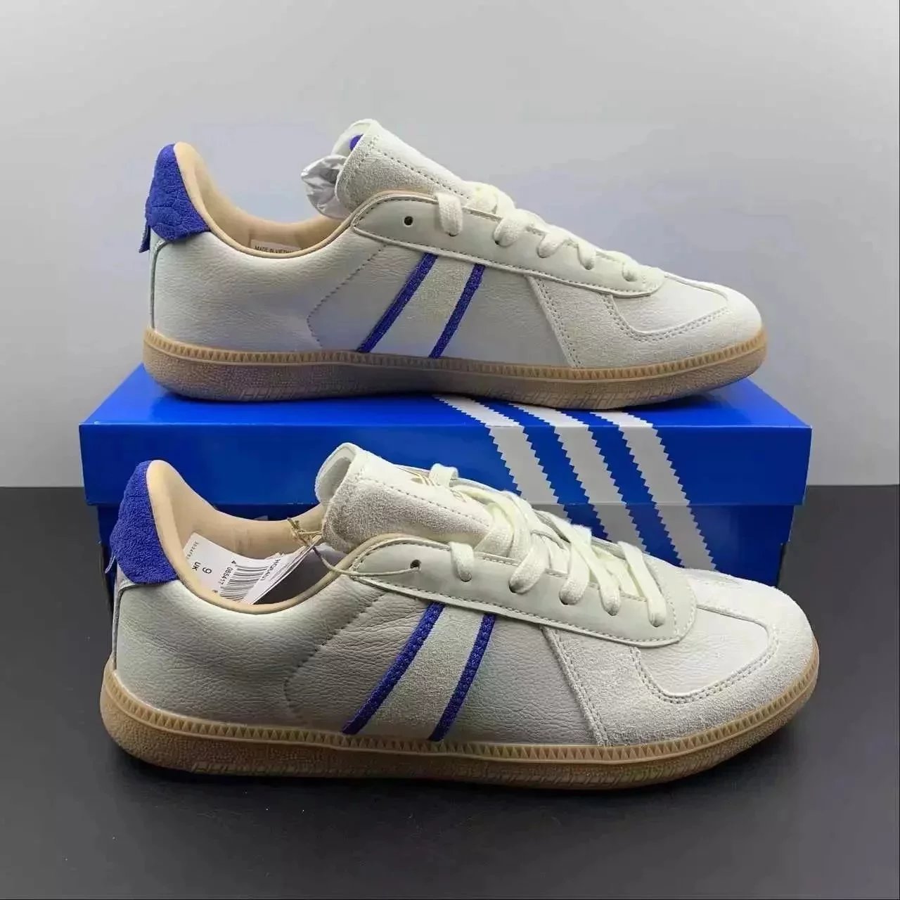 Adidas Originals Gazelle Indoor Green and Aqua Sneakers - 14