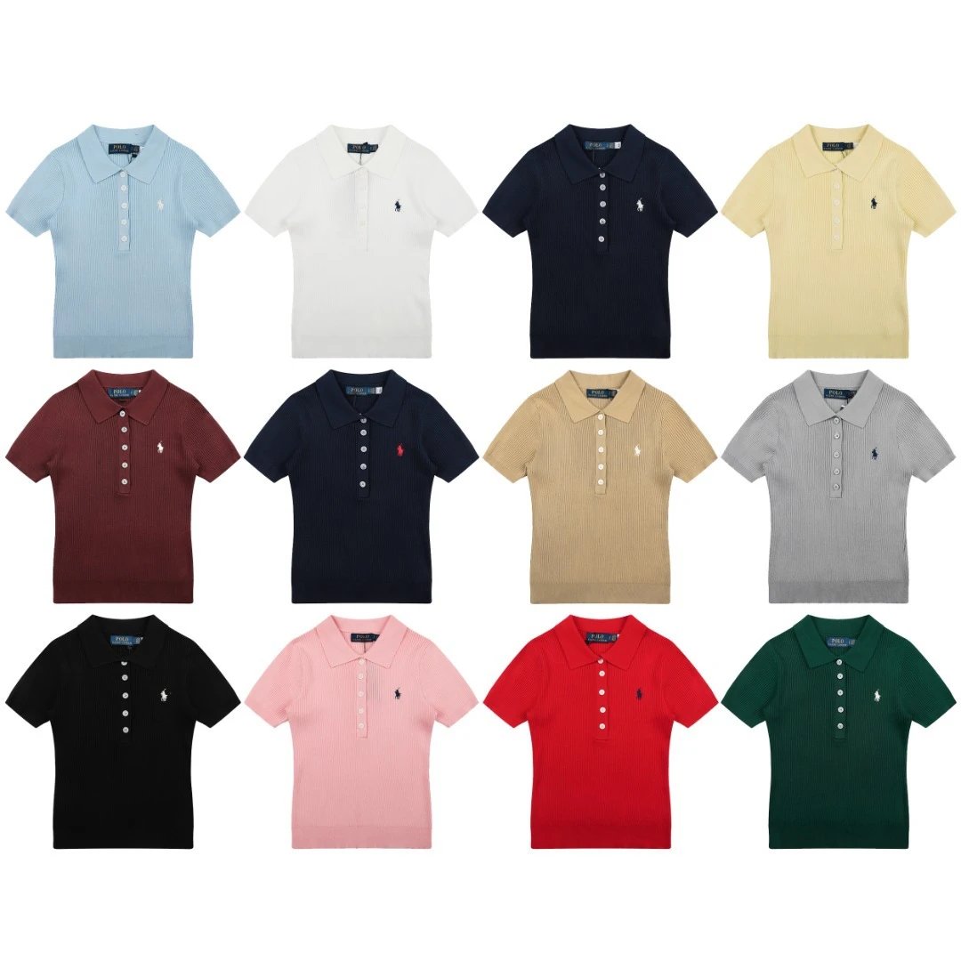 Polo Ralph Lauren T-Shirts Rib-Knit Short-Sleeve Shirt product image