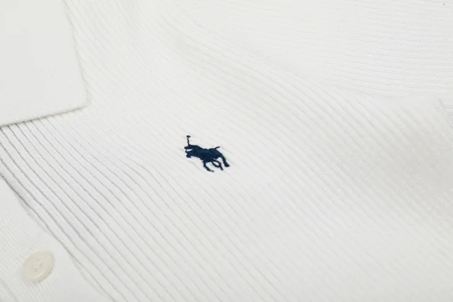 Polo Ralph Lauren T-Shirts Rib-Knit Short-Sleeve Shirt product detail image 6