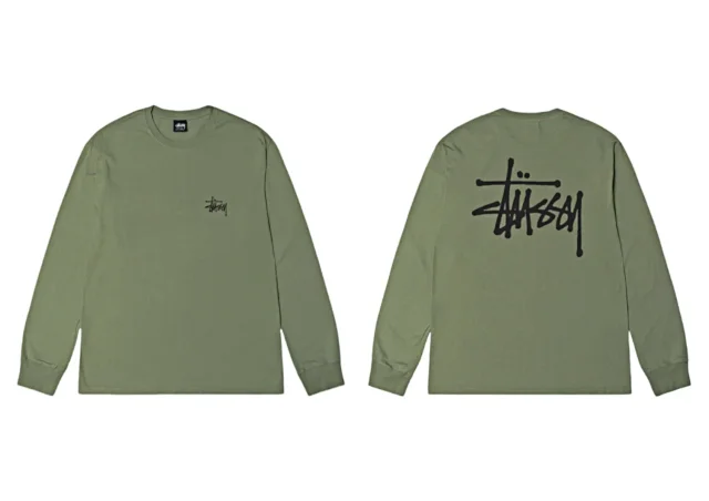 Stüssy T-Shirts Long-Sleeve Logo Print T-Shirt product detail image 32