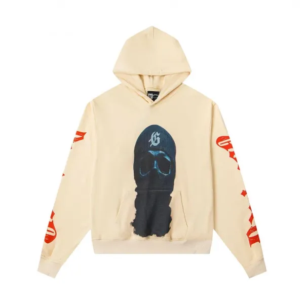 Golf Wang x Odd Future Balaclava Print Beige Hoodie - 1