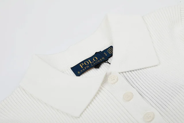 Polo Ralph Lauren T-Shirts Rib-Knit Short-Sleeve Shirt product detail image 4