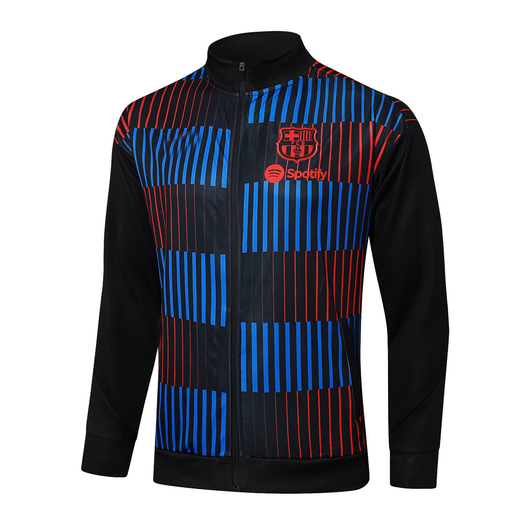 CBF x Artist Collaboration Christ the Redeemer Graphic Track Jacket Blue Outerwear - 15