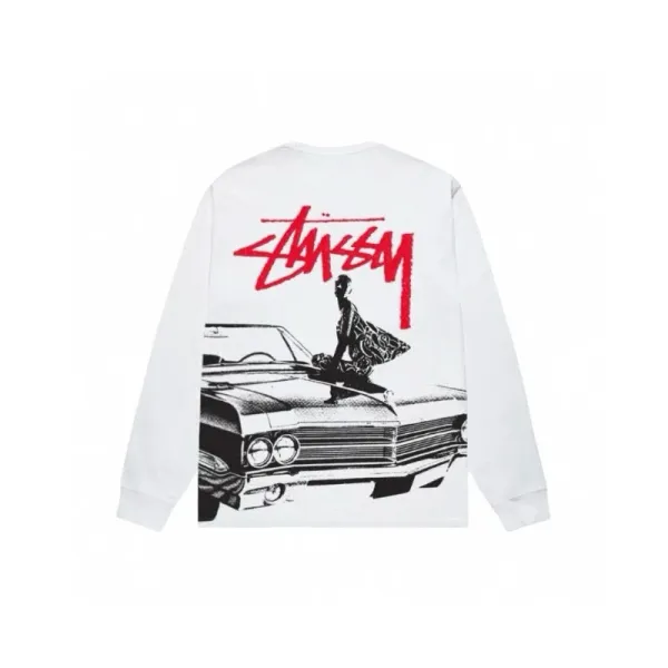 Stussy Classic Logo Long Sleeve T-Shirt Turquoise - 11