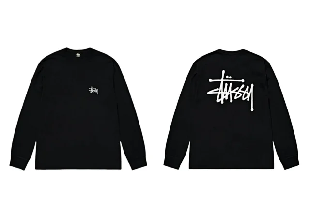 Stüssy T-Shirts Long-Sleeve Logo Print T-Shirt product detail image 24