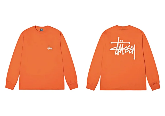 Stüssy T-Shirts Long-Sleeve Logo Print T-Shirt product detail image 26