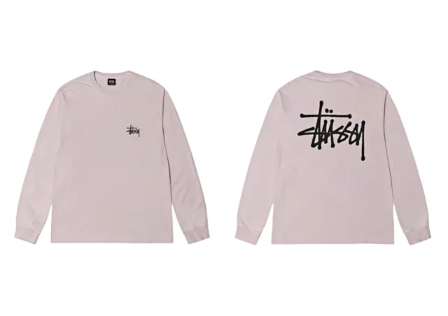 Stüssy T-Shirts Long-Sleeve Logo Print T-Shirt product detail image 28