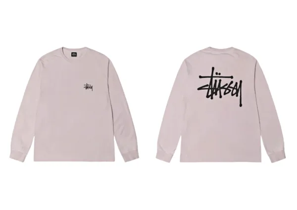 Stussy Classic Logo Long Sleeve T-Shirt Turquoise - 29