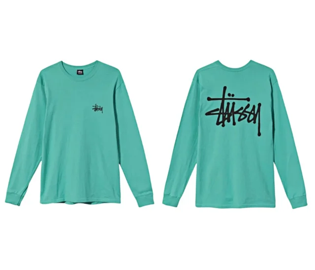 Stüssy T-Shirts Long-Sleeve Logo Print T-Shirt product detail image 31