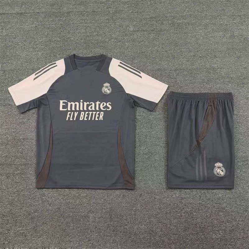 Nike Football Jerseys Jersey and Shorts Set — 2425 Real Madrid dark gray (with original tag)