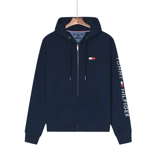 Tommy Hilfiger Classic Logo Hoodie Black - 8