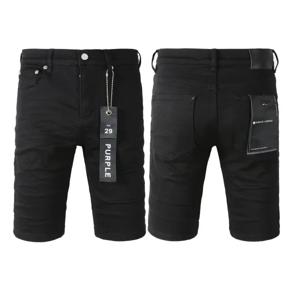 Purple Brand Denim Shorts Black - 1