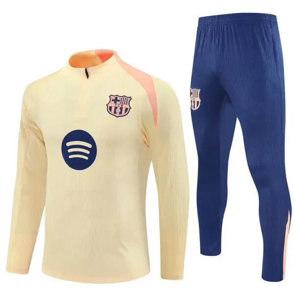 FC Barcelona x Spotify Training Set Beige and Navy Activewear - 1