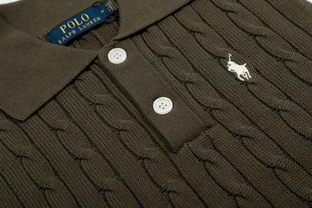 Polo Ralph Lauren Vests Cable-Knit Collar Sweater Vest product detail image 3