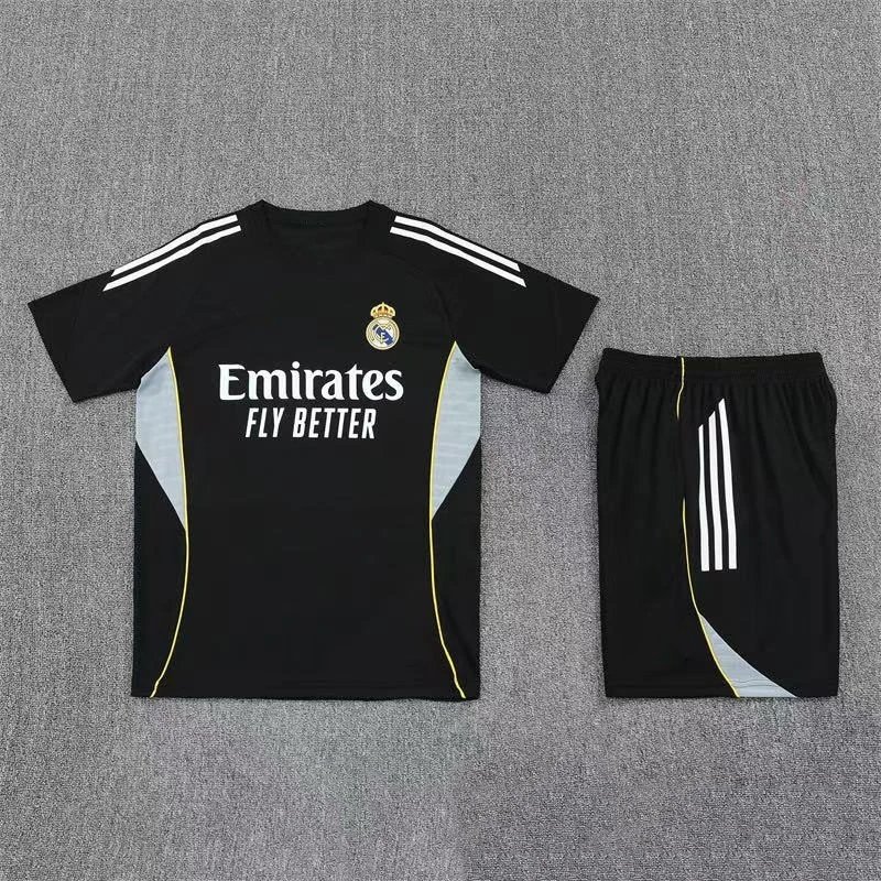 Nike Football Jerseys Jersey and Shorts Set — 2526 Real Madrid black (with original tag)
