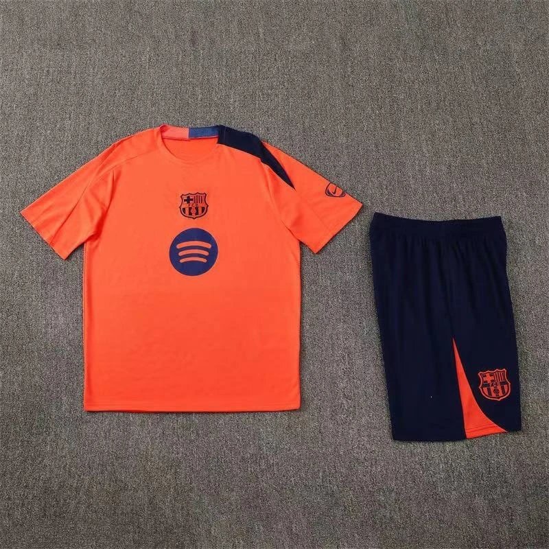 Nike Football Jerseys Jersey and Shorts Set — 2526 Barcelona orange T90 model (with original tag)