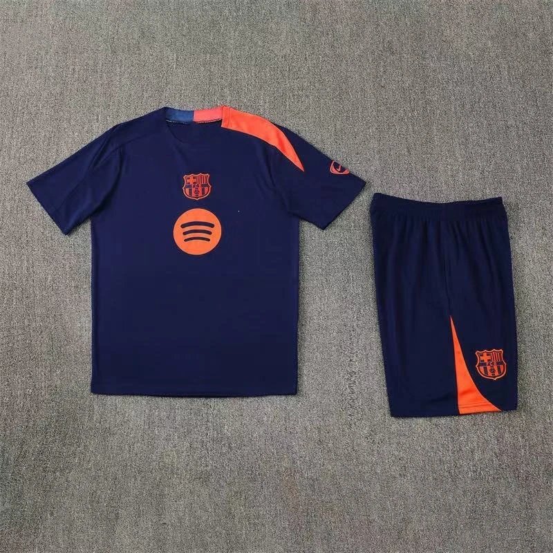 Nike Football Jerseys Jersey and Shorts Set — 2526 Barcelona Royal Blue T90 Model (with Original Label)