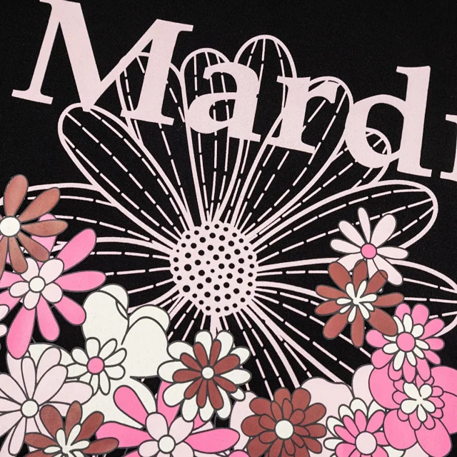 Mardi Mercredi T-Shirts Floral Graphic Short-Sleeve T-Shirt product detail image 5