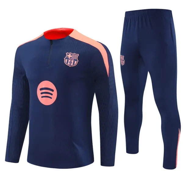 FC Barcelona x Spotify Training Set Navy with Coral Accents Tracksuit - 1