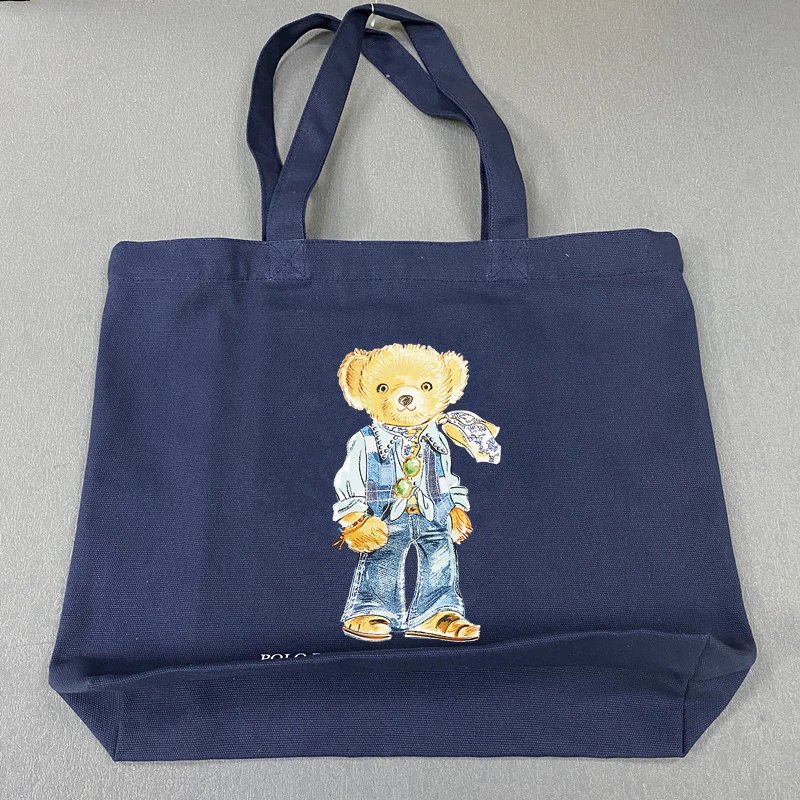 Polo Ralph Lauren Bear Golf Tote Bag Navy - 17