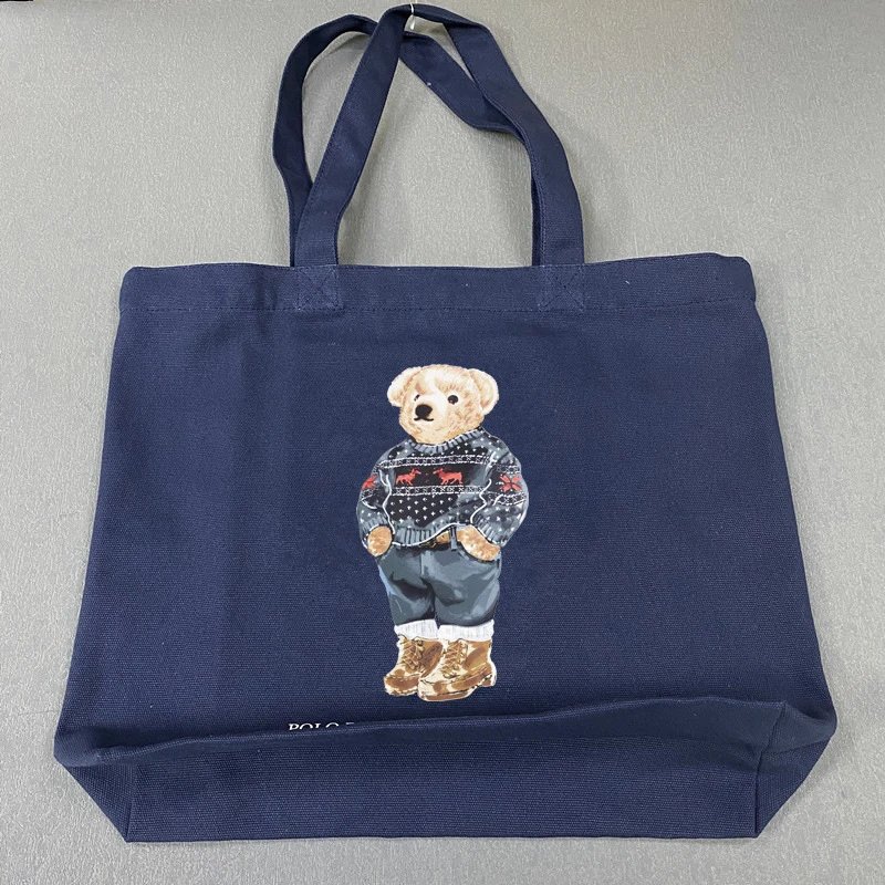 Polo Ralph Lauren Bear Golf Tote Bag Navy - 24