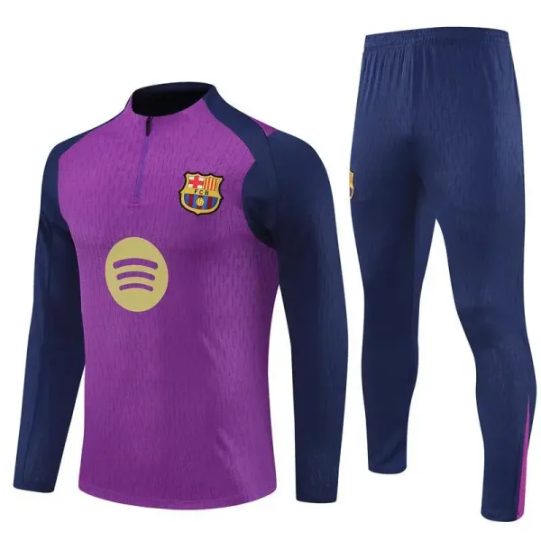 FC Barcelona x Spotify Training Set Purple / Navy Tracksuit - 1