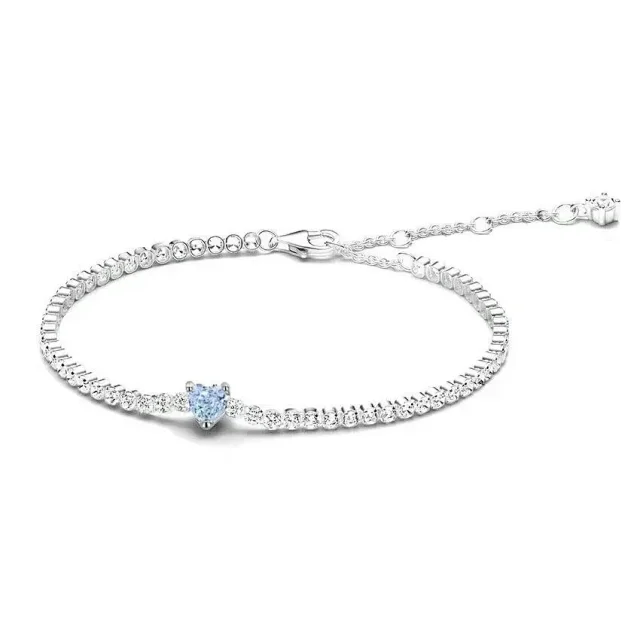 Unbranded Jewelry Heart-shaped crystal pendant necklace product detail image 10