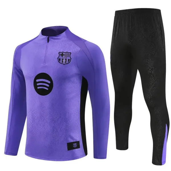 FC Barcelona x Spotify Training Set Purple / Black Activewear - 1