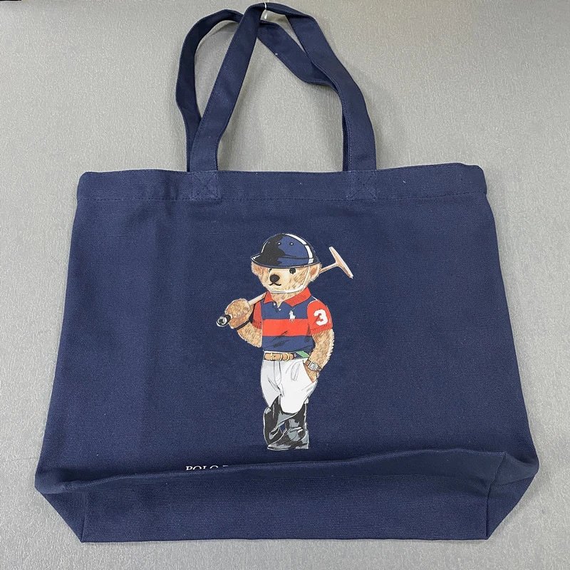 Polo Ralph Lauren Bear Golf Tote Bag Navy - 18