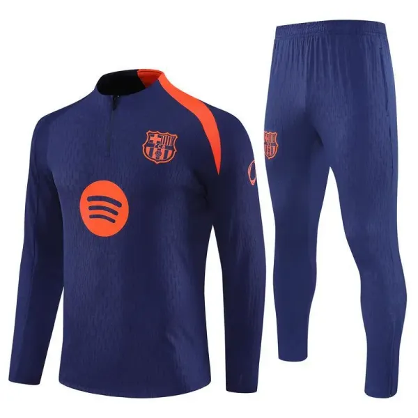 FC Barcelona x Spotify Training Set Navy Orange Activewear Tracksuit - 1