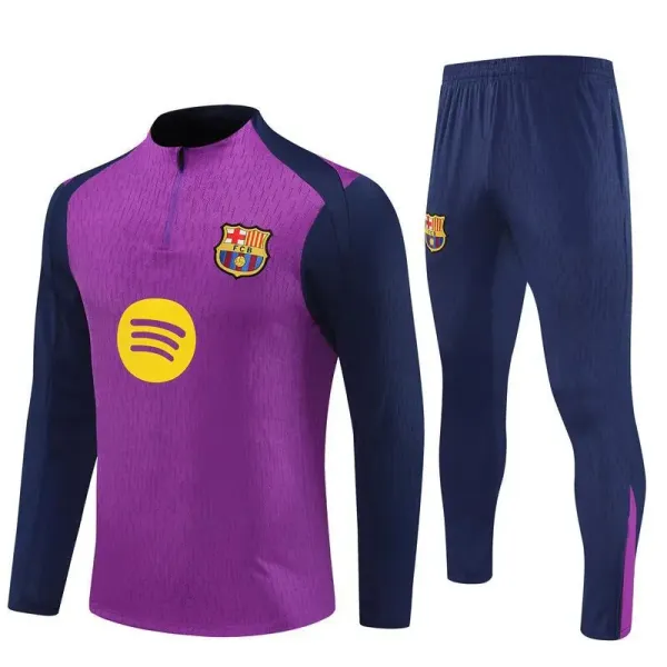 FC Barcelona x Spotify Training Set Purple / Navy Tracksuit - 1