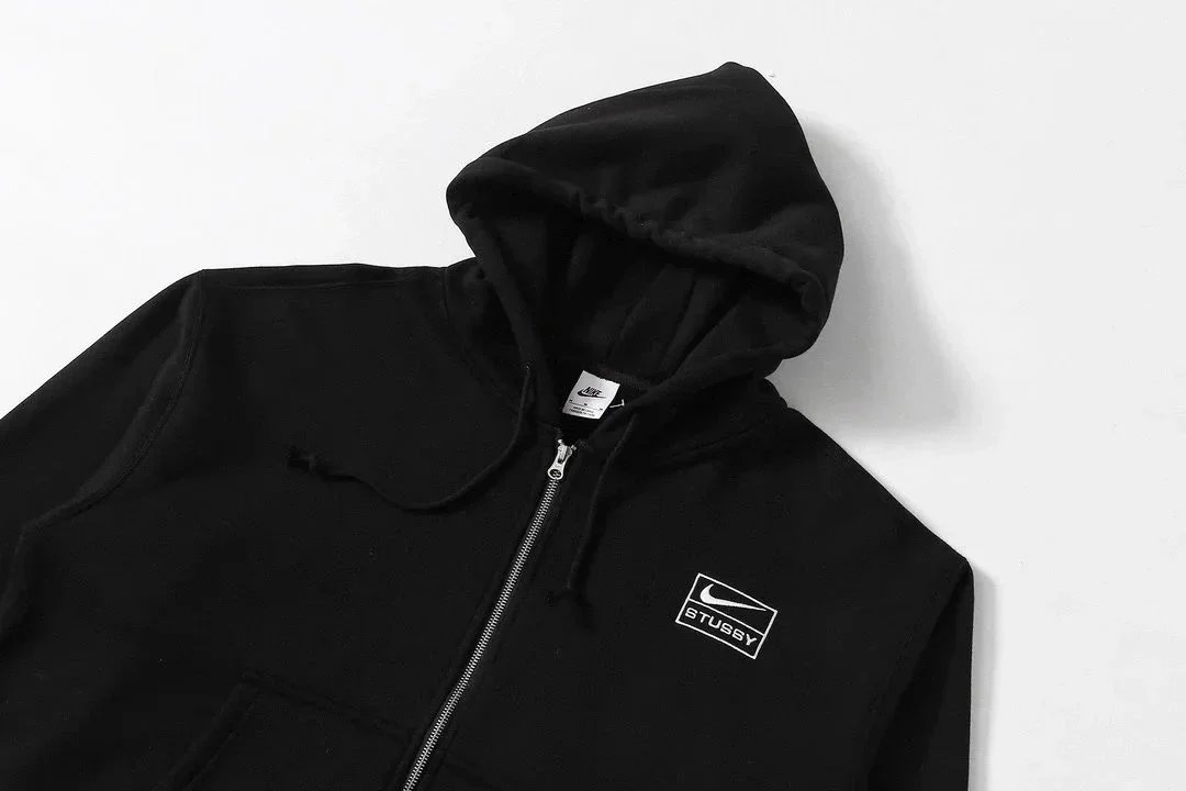 Stüssy x Nike City Series Black Hoodie and Sweatpants Set - 15