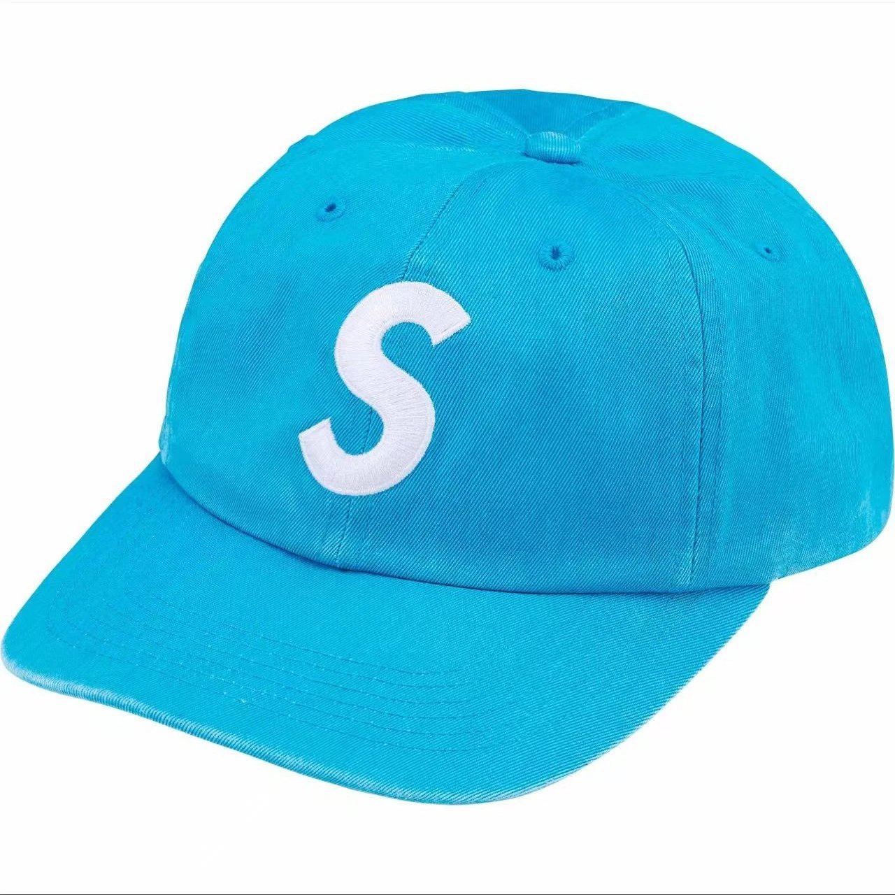 Supreme Hats Five-Panel Camp Cap — H036 Blue