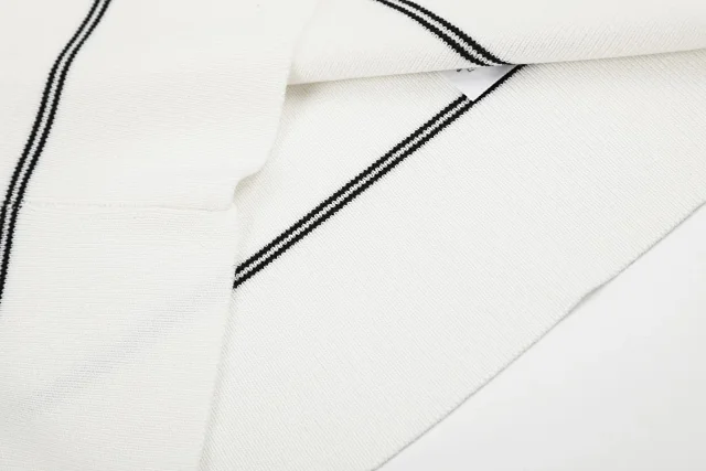 Ralph Lauren Knitwear Rib-Knit Tank Top with Contrast Piping and Embroidered Pony product detail image 8