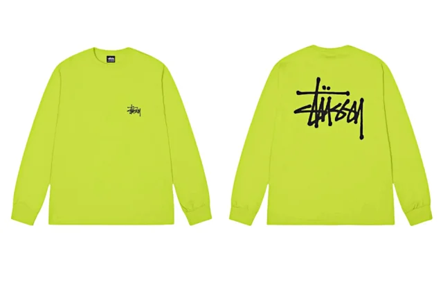Stüssy T-Shirts Long-Sleeve Logo Print T-Shirt product detail image 35