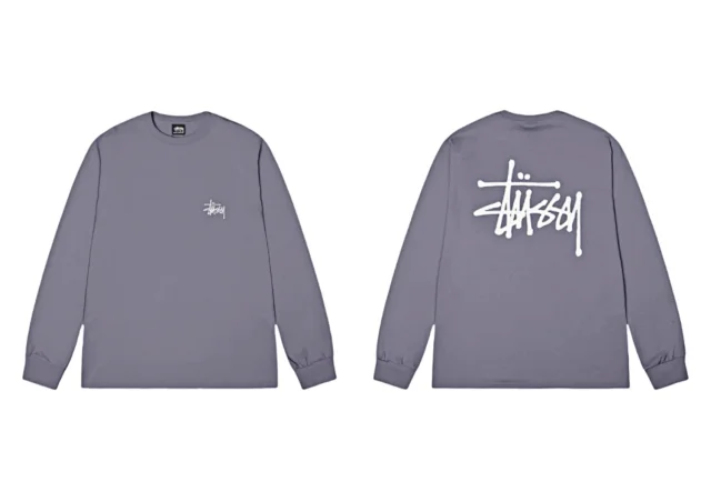 Stüssy T-Shirts Long-Sleeve Logo Print T-Shirt product detail image 40