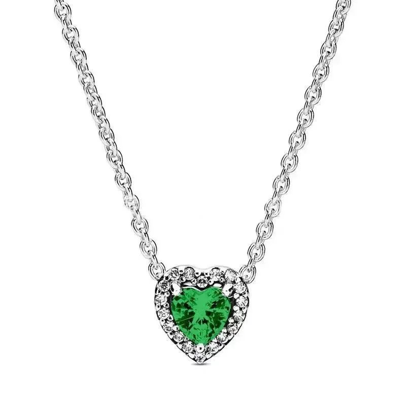 Unbranded Jewelry Heart-shaped crystal pendant necklace image 3
