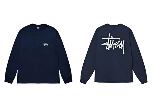 Stüssy T-Shirts Long-Sleeve Logo Print T-Shirt product detail image 25
