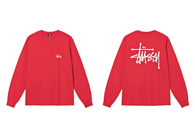 Stüssy T-Shirts Long-Sleeve Logo Print T-Shirt product detail image 29