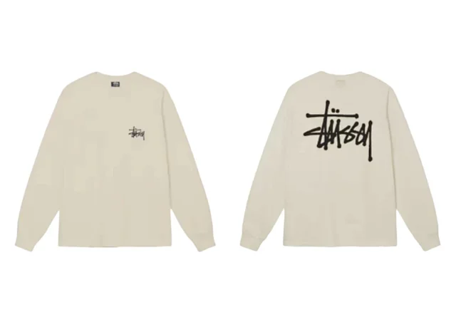 Stüssy T-Shirts Long-Sleeve Logo Print T-Shirt product detail image 36
