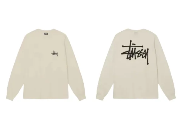 Stussy Classic Logo Long Sleeve T-Shirt Turquoise - 37