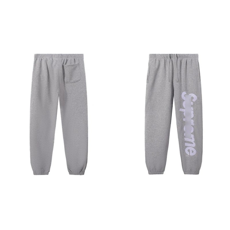 Supreme Jackets Ducati Racing Zip-Up Jacket — E2624 Gray Trousers