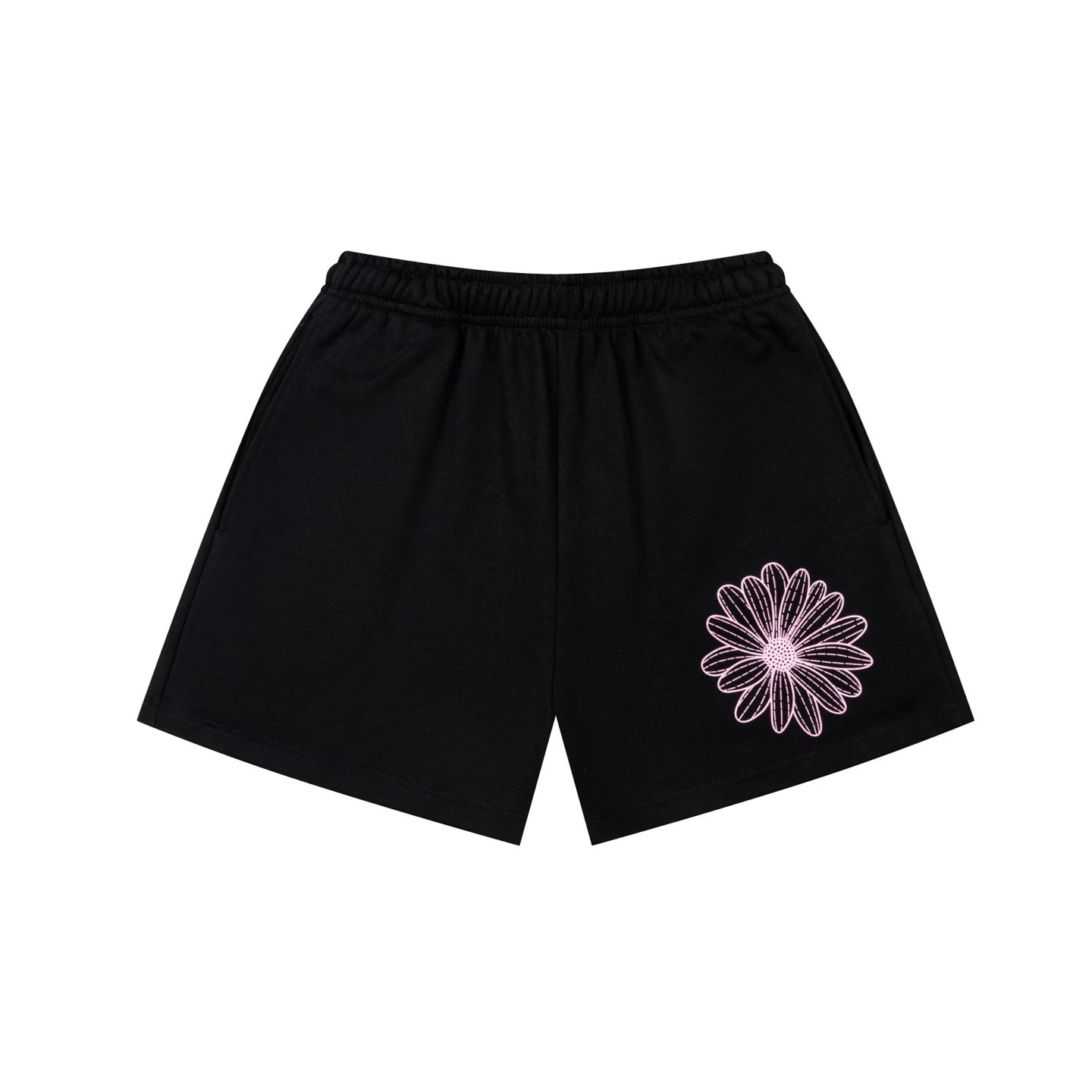 Unbranded Shorts Elastic-Waist Daisy Graphic image 2