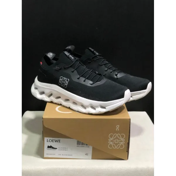 Loewe Cloudtelt Black White Sneakers - 1