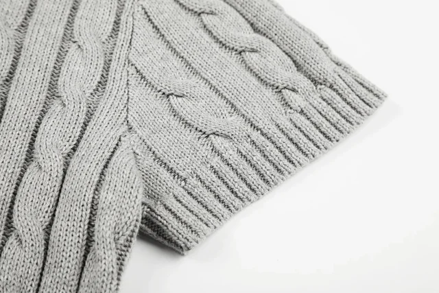 Polo Ralph Lauren Dresses Cable-Knit Short-Sleeve Dress product detail image 5